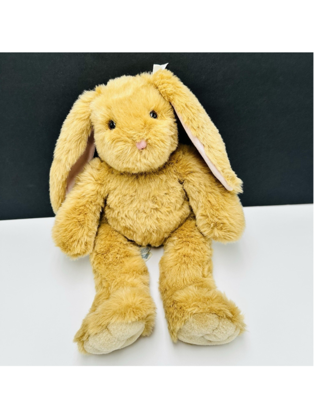 Build A Bear BAB Bunny 1997 Rabbit Plush Toy Floppy Ears Vintage Retired Sound